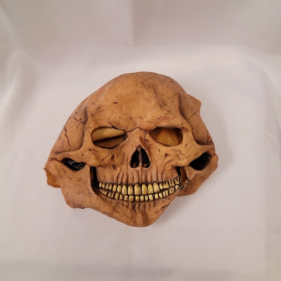 Rubies Vintage Skull Halloween Adult Latex Mask - Picture 8 of 9